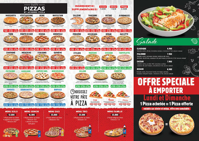 Opinii despre Achères Pizza - Restaurant Pizzeria în Achères - Restauration