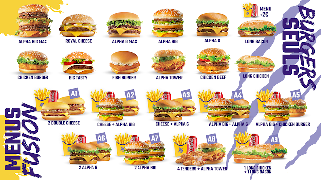 Opinii despre Alpha Burger Nanterre în Nanterre - Restauration