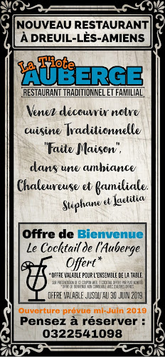 Opinii despre La T'iote AUBERGE în Dreuil-lès-Amiens - Restauration