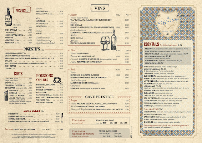 Opinii despre Il Cappuccino în Le Perreux-sur-Marne - Restauration