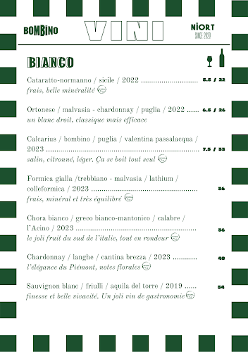 Bombino - Restauration