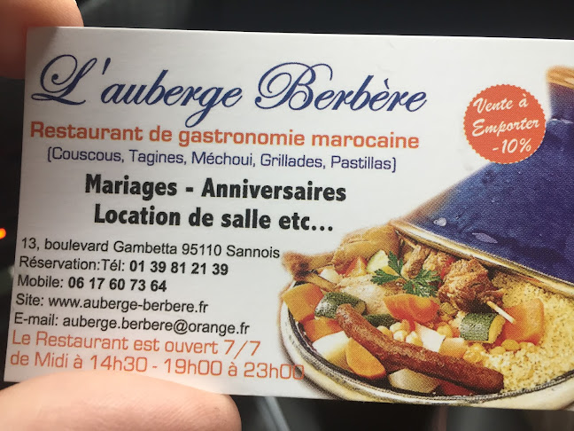 Opinii despre L'auberge berbère în Sannois - Restauration