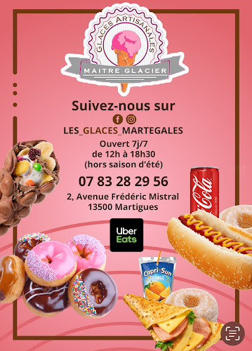 Les Glaces Martegales - Restauration