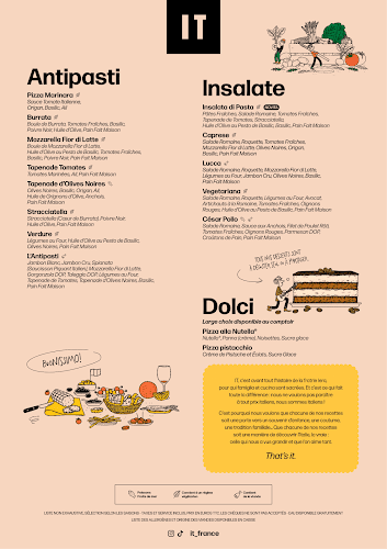 Opinii despre IT - Italian Trattoria Nantes în Nantes - Restauration