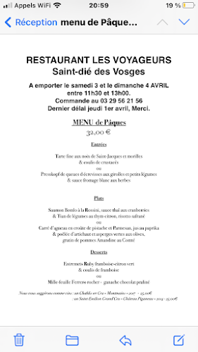 Restaurant des Voyageurs - Saint-Dié-des-Vosges