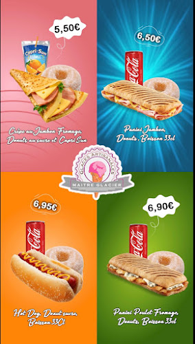 Opinii despre Les Glaces Martegales în Martigues - Restauration