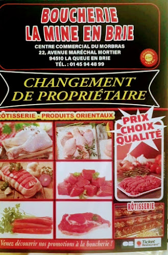 Boucherie La mine en Brie - La Queue-en-Brie