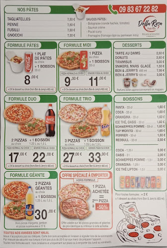 Fast and pizza N’existe plu ces Della rosa pizza - Toulouse