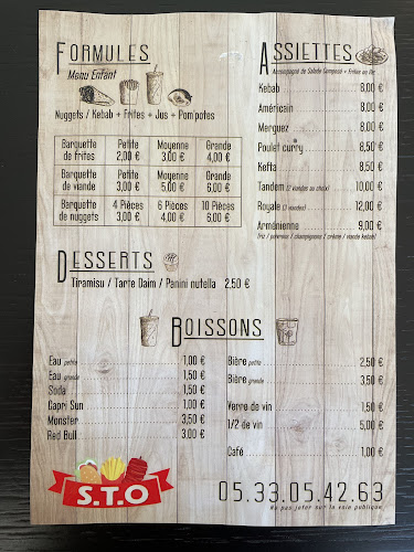 Comentarii opinii despre S.T.O Restauration Rapide