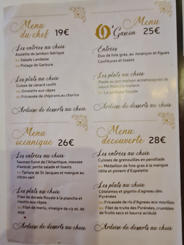 Opinii despre Restaurant O'Gascon în Pau - Restauration