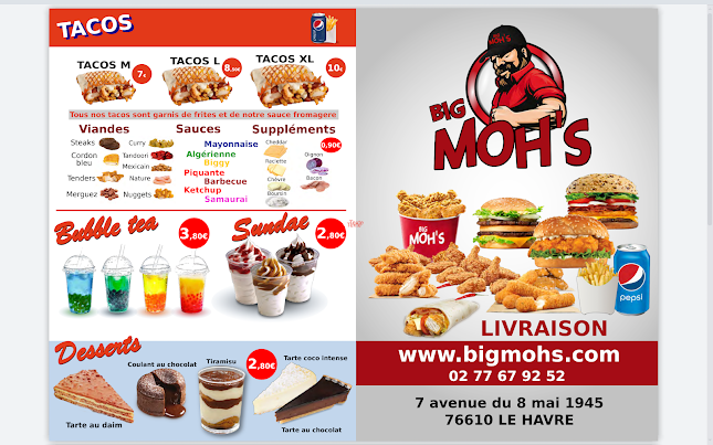 Big Moh's - Restauration