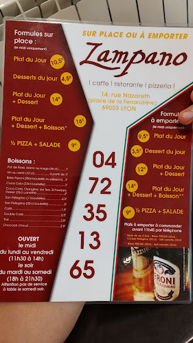 Pizzeria Zampano - Restauration