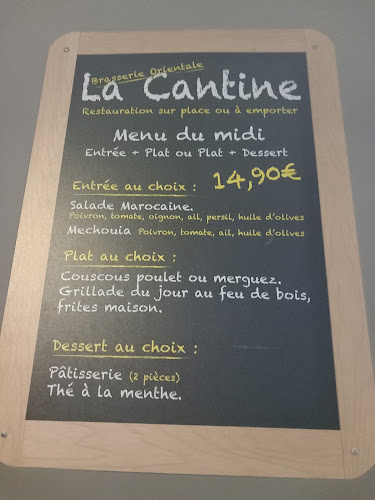 Opinii despre La Palmeraie de Beni Mellal ( La Cantine de beni Mellal) în Mantes-la-Jolie - Restauration