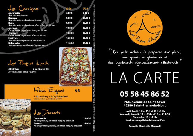 LES PIZZAS D'ANATOLE