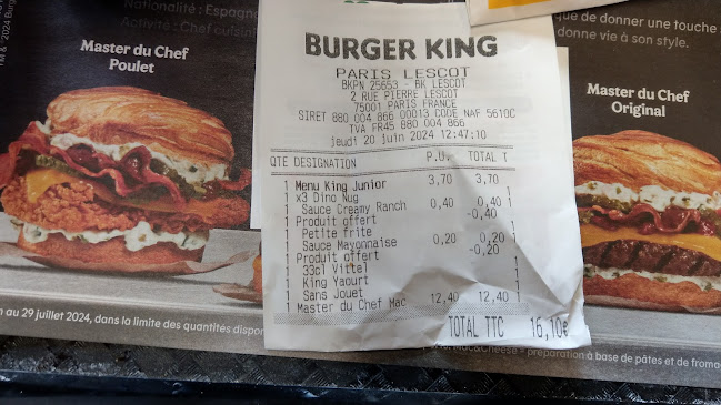 Burger King - Restauration