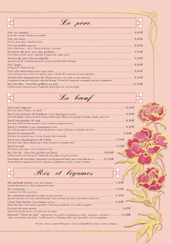 Restaurant Fleur de Jade - Nice