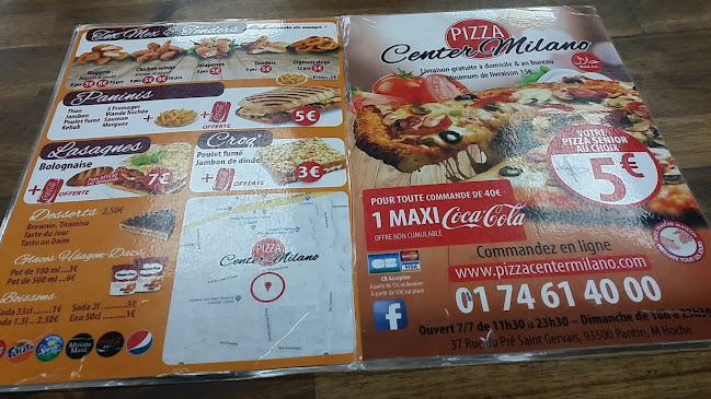 Pizza Center Milano Pantin
