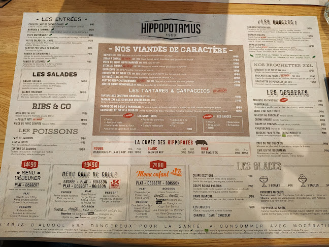 Hippopotamus Belle Epine - Restauration