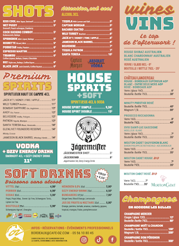 Opinii despre Café Oz The Australian Bar Bordeaux în Bordeaux - Restauration