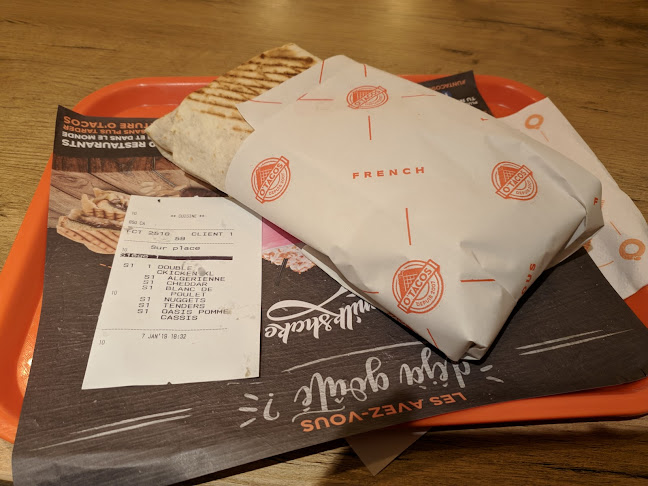 Opinii despre O'Tacos Valence în Valence - Restauration