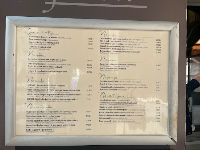 Comentarii opinii despre Fiston - Cuisine française (rue Mercière)