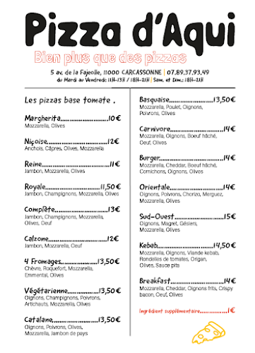 Pizza d'Aqui - Carcassonne
