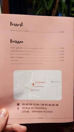 SUSHI BON - Restauration