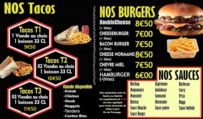 Opinii despre Rayan kebab Kebab De La Place Tourlaville în Tourlaville - Restauration