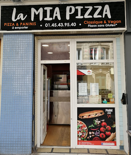 La mia pizza paris 14 ème, Pizzeria : Pizzas Classique & VEGAN, Option Pizza SANS GLUTEN**
