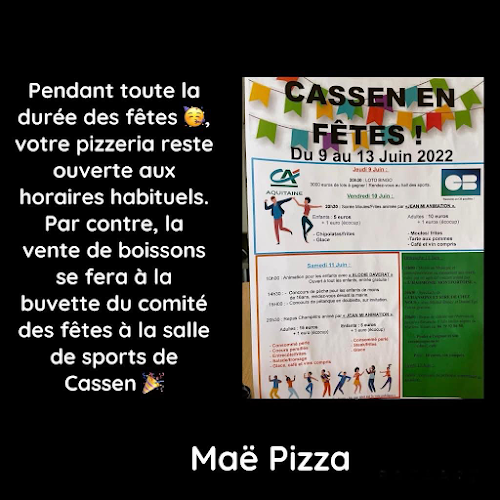 Maë pizza - Cassen