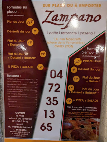 Pizzeria Zampano - Lyon