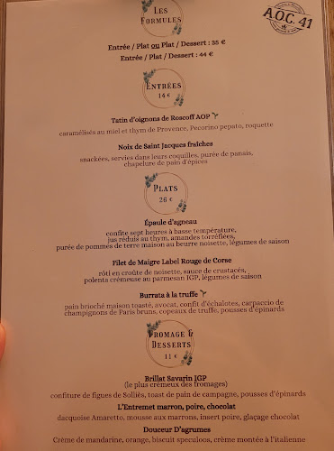 AOC 41 - Restauration