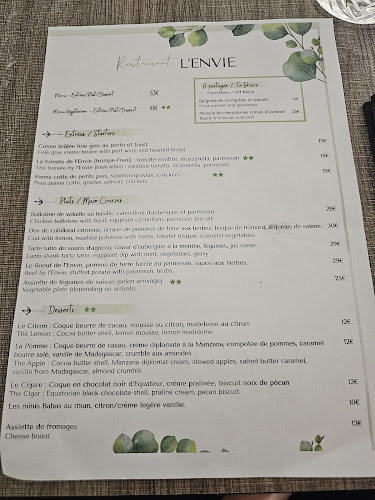 Restaurant l'envie - Aix-en-Provence