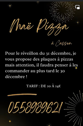 Opinii despre Maë pizza în Cassen - Restauration