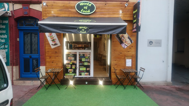 WORLD OF FOOD ouvert midi et soir ❤️