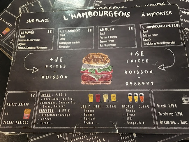 Opinii despre Restaurant L'Hambourgeois în Grenoble - Restauration