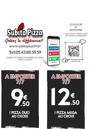 Opinii despre Subito pizza. în Valenton - Restauration