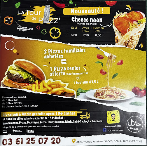 La Tour de Pizz' - Restauration