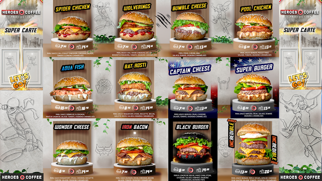 HEROES COFFEE - Restauration