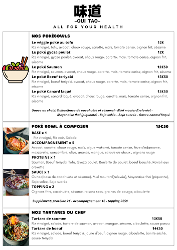 OUI TAO - Restauration