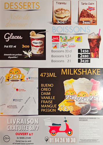 Comentarii opinii despre Le 257 pizza