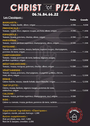 Opinii despre Christ 'of pizza în Saint-Léger-prés-Troyes - Restauration