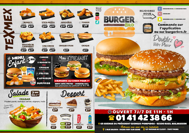 Opinii despre Burger Bro Paris 17 în Paris - Restauration