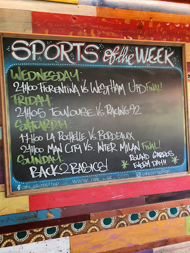 Café Oz Rooftop - The Australian Bar - Restauration