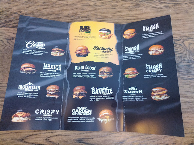 Black & White Burger Pau - Pau