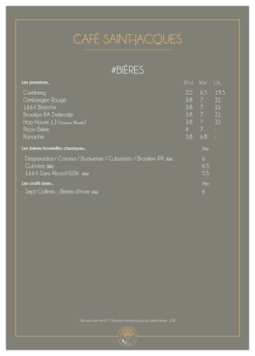 Café Saint-Jacques - Restauration