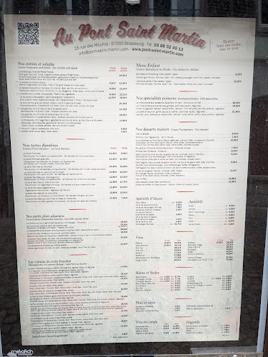 Au Pont Saint-Martin - Strasbourg