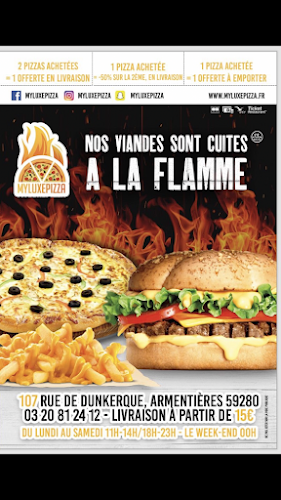 Myluxepizza & Burger Armentières - Restauration