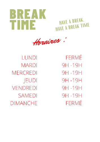 Break Time - Restauration