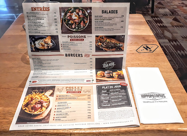 Opinii despre Hippopotamus Belle Epine în Thiais - Restauration